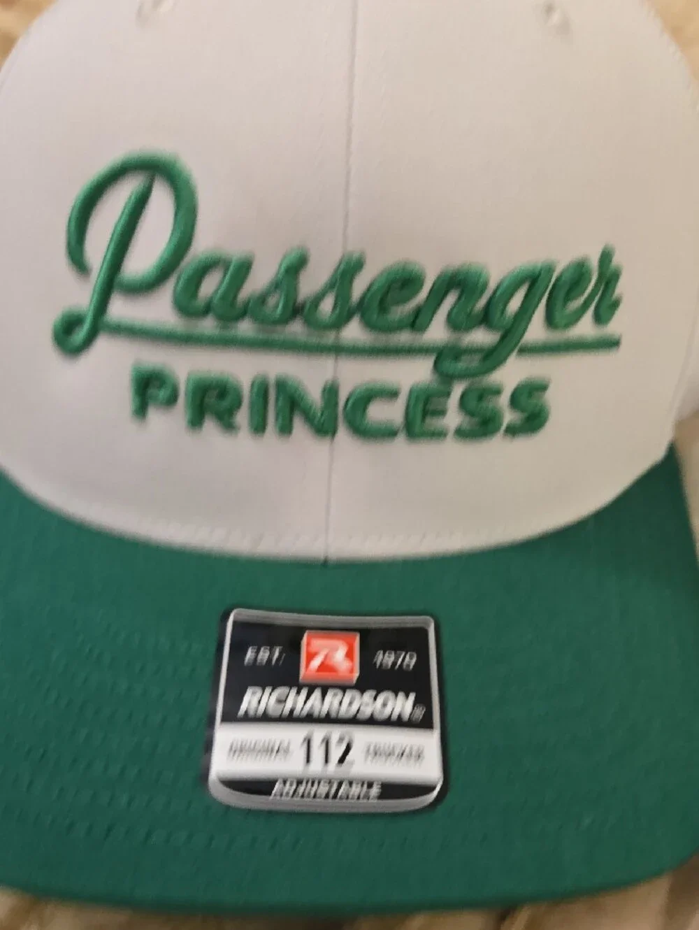 Passenger Princess Trucker Hat - White & Green by